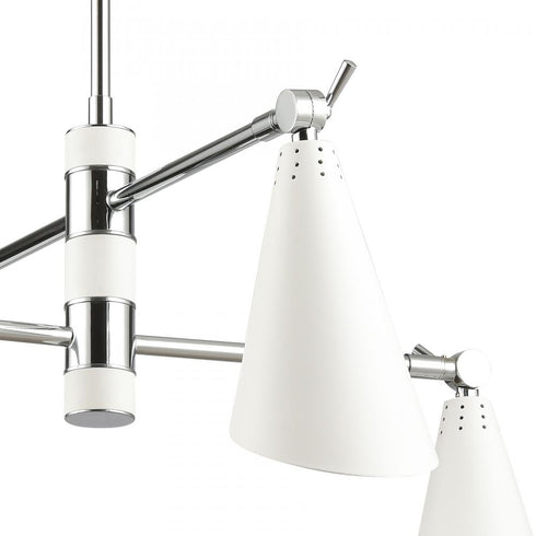 Elk Calder CHANDELIER in Polished Chrome Finish Model: 89206/4