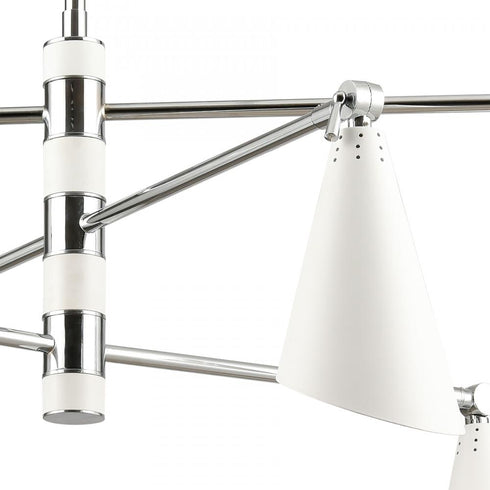Elk Calder CHANDELIER in Polished Chrome Finish Model: 89207/6