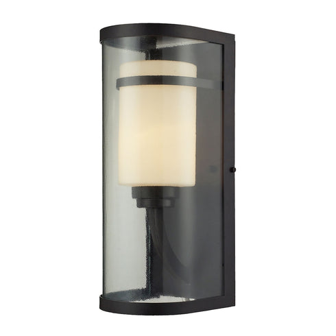 Elk Caldwell 1 Light SCONCE in Oiled Bronze Finish Model: 14102/1