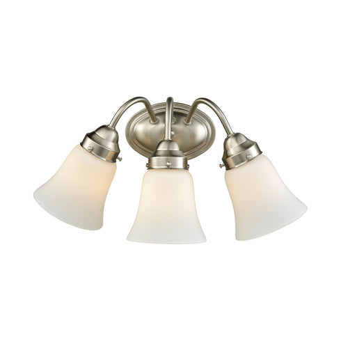 Elk Califon VANITY LIGHT in Brushed Nickel Finish Model: CN570312