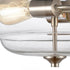 Elk Calistoga SEMI FLUSH MOUNT in Brushed Nickel Finish Model: CN320282