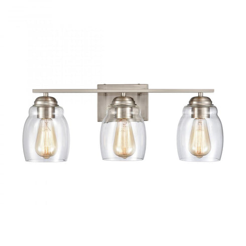 Elk Calistoga VANITY LIGHT in Brushed Nickel Finish Model: CN320312