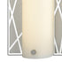 Elk Captiva VANITY LIGHT in Polished Stainless Matte Nickel Matte Nickel Finish Model: 85130/LED