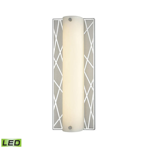 Elk Captiva VANITY LIGHT in Polished Stainless Matte Nickel Matte Nickel Finish Model: 85130/LED