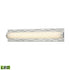 Elk Captiva VANITY LIGHT in Polished Stainless Matte Nickel Matte Nickel Finish Model: 85131/LED