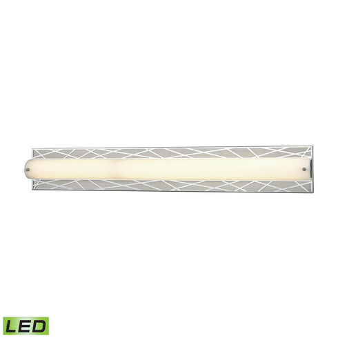 Elk Captiva VANITY LIGHT in Polished Stainless Matte Nickel Matte Nickel Finish Model: 85132/LED