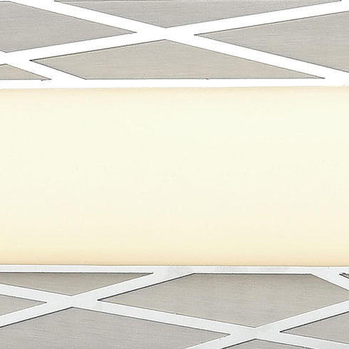 Elk Captiva VANITY LIGHT in Polished Stainless Matte Nickel Matte Nickel Finish Model: 85132/LED