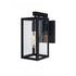 Elk Capture 11 Inch High 1 Light Outdoor Sconce in Matte Black Model: 1185-MB-CL