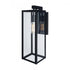 Elk Capture 17 Inch High 1 Light Outdoor Sconce in Matte Black Model: 1186-MB-CL