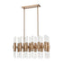 Elk Carisbrooke ISLAND LIGHT in Burnished Brass Finish Model: D4457
