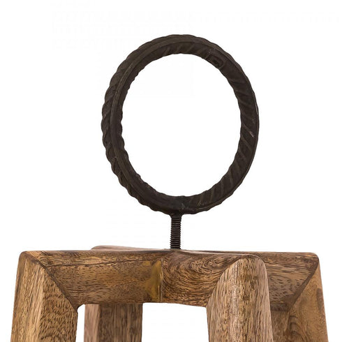 Elk Carmel CANDLE CANDLE HOLDER in Natural Finish Model: 404689