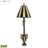 Elk Carnival Stripe 32 Inch High 1 Light Table Lamp in Antique Black Includes LED Bulb Model: 91-234-LED