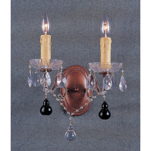 Elk Carnivale VANITY LIGHT in Verona Rust Finish Model: 2983/2