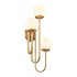 Elk Caroline 28 Inch High 3 Light Right Sconce Brushed Gold Model: 89674/3