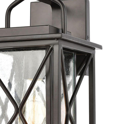 Elk Carriage Light SCONCE in Matte Black Finish Model: 46750/1