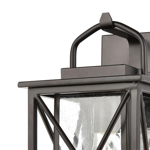 Elk Carriage Light SCONCE in Matte Black Finish Model: 46750/1