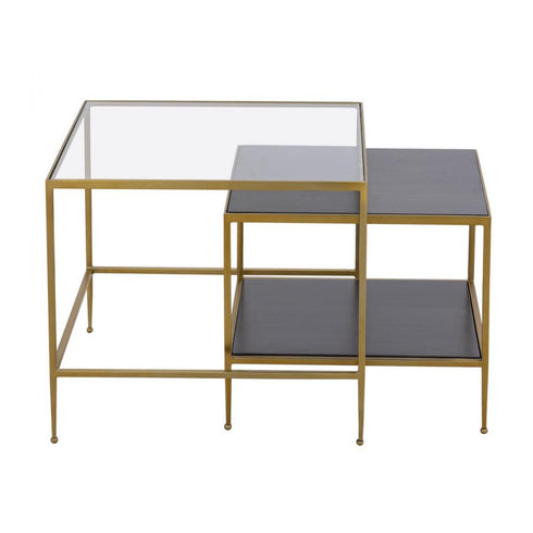 Elk Carrick Nesting Table Set of 2 in Dark Mahogany Model: H0805-9920/S2