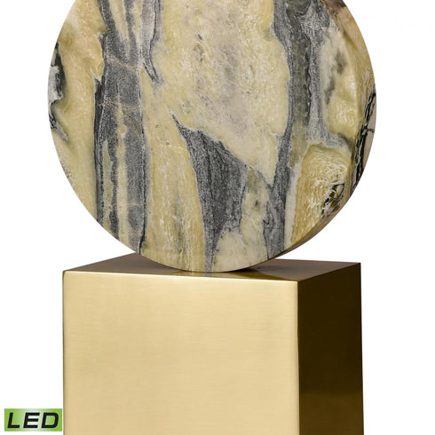 Elk Carrin 26 Inch High 2 Light Table Lamp in Honey Brass Includes LED Bulbs Model: D4705-LED