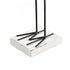 Elk Carroll Bird Sculpture Set of 3 (4 pack) (4 pack) in White Finish Model: S0037-9170/S3