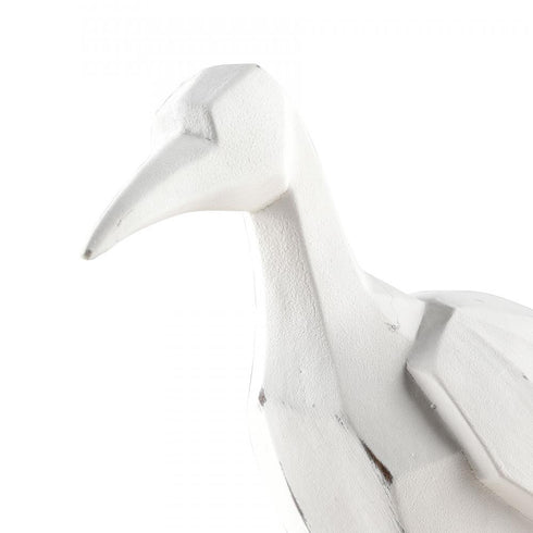 Elk Carroll Bird Sculpture Set of 3 (4 pack) (4 pack) in White Finish Model: S0037-9170/S3