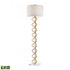 Elk Castile 62 Inch High 1 Light Floor Lamp in Gold Leaf Includes LED Bulb Model: D2932-LED