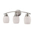Elk Casual Mission VANITY LIGHT in Brushed Nickel Finish Model: CN170312