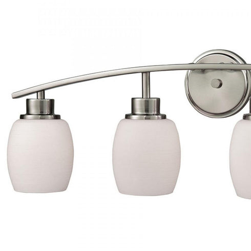 Elk Casual Mission VANITY LIGHT in Brushed Nickel Finish Model: CN170412