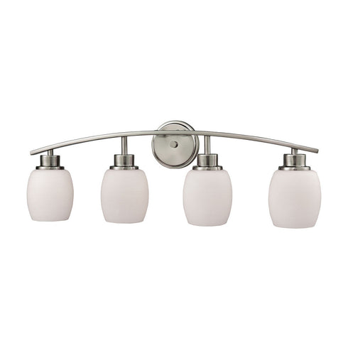 Elk Casual Mission VANITY LIGHT in Brushed Nickel Finish Model: CN170412