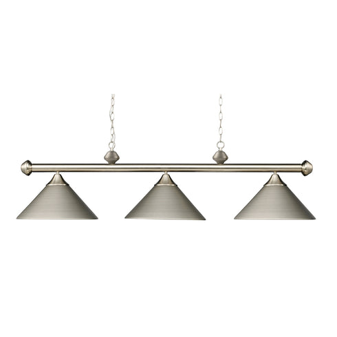 Elk Casual Traditions ISLAND LIGHT in Satin Nickel Finish Model: 168-SN