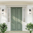 Elk Catalonia 17.5 Inch High 1 Light Outdoor Sconce in Distressed Zinc Model: 69720/1