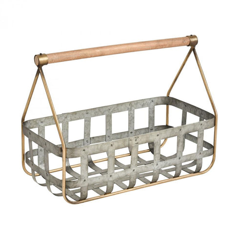 Elk Catcliffe BOX BIN BASKET (2 pack) (2 pack) in Galvanized Finish Model: S0037-8094/S2