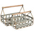 Elk Catcliffe BOX BIN BASKET (2 pack) (2 pack) in Galvanized Finish Model: S0037-8094/S2