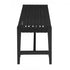 Elk Causeway Bench Ebony in Designer Ebony Finish Model: S0075-9962