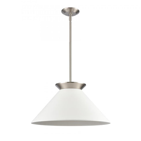 Elk Cavendish 20'' Wide 1 Light Pendant Brushed Model: 89994/1