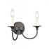 Elk Cecil 14 Inch Wide 2 Light Vanity Light Matte Black Model: 89731/2