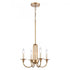 Elk Cecil 16 Inch Wide 4 Light Semi Flush Mount Natural Brass Model: 89723/4
