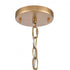 Elk Cecil 16 Inch Wide 4 Light Semi Flush Mount Natural Brass Model: 89723/4