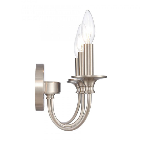 Elk Cecil 22 Inch Wide 3 Light Vanity Light Brushed Nickel Model: 89742/3