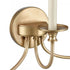 Elk Cecil 22 Inch Wide 3 Light Vanity Light Natural Brass Model: 89722/3