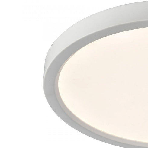 Elk Ceiling Essentials 1 Light FLUSH MOUNT in White Finish Model: CL781334