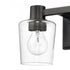 Elk Celia 12 Inch Wide 2 Light Vanity Light in Matte Black Model: 81641/2