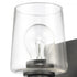 Elk Celia 5 Inch Wide 1 Light Vanity Light in Matte Black Model: 81640/1