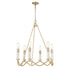 Elk Celsius CHANDELIER in Satin Brass Finish Model: H0018-8564