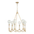 Elk Celsius CHANDELIER in Satin Brass Finish Model: H0018-8564