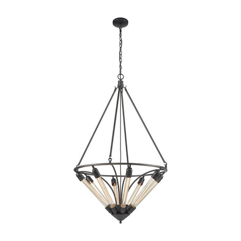 Elk Centrifugal 8 Light CHANDELIER in Oil Rubbed Bronze Finish Model: 69226/8