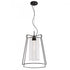 Elk Cere 14.25 Inch Wide 1 Light Pendant in Matte Black Model: 5389-MB-CL