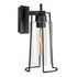 Elk Cere Outdoor 14.25 Inch High 1 Light Sconce in Matte Black Model: 1241-MB-CL