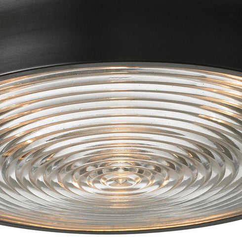Elk Chadwick FLUSH MOUNT in Oiled Bronze Finish Model: 11453/3