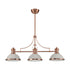 Elk Chadwick ISLAND LIGHT in Antique Copper Finish Model: 66245-3