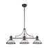 Elk Chadwick ISLAND LIGHT in Oil Rubbed Bronze Finish Model: 66535-3